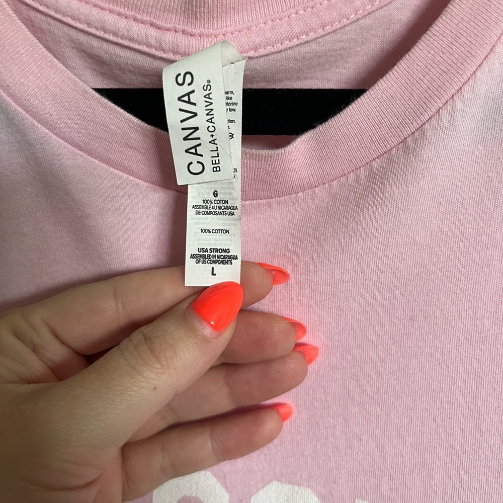 Pink Sad Songs short sleeved shirt - Picture 2 of 3